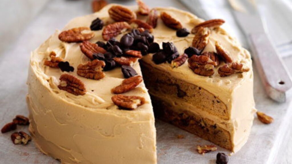 Coffee And Pecan Cake Recipe